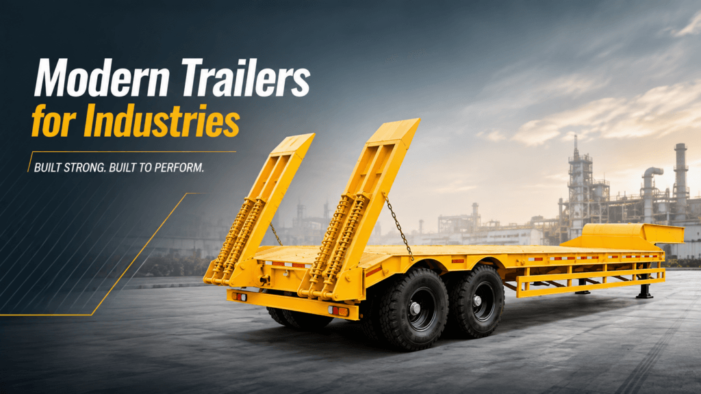 Modern Trailers for Industries