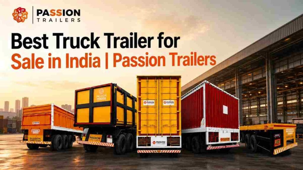 Best Truck Trailer for Sale in India